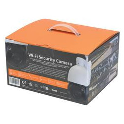 CAMERA DE SECURITE WI-FI ETHERNET 220V 360 DEGRES ULTRA HD IP66 VISION NOCTURNE INFRAROUGE