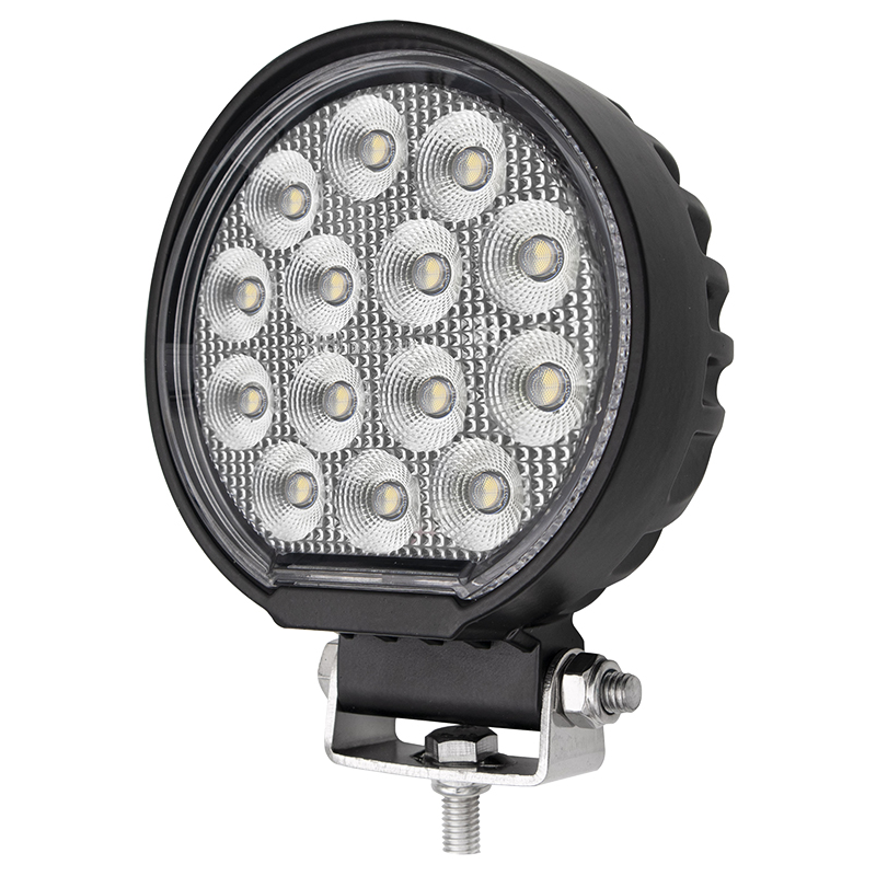 PHARE DE TRAVAIL ROND 14 LED 3360 LUMENS ECLAIRAGE LARGE