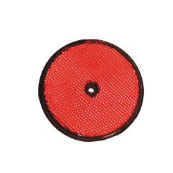 CATADIOPTRE ROND ROUGE DIAMETRE 86MM