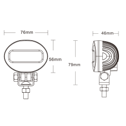 PHARE AVERTISSEUR LED ZONE DE SECURITE LUMITRACK