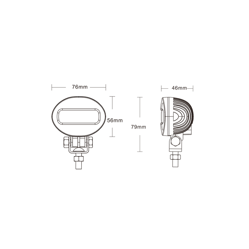 PHARE AVERTISSEUR LED ZONE DE SECURITE LUMITRACK