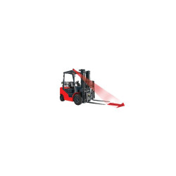 PHARE AVERTISSEUR LED FLECHE ROUGE LUMITRACK