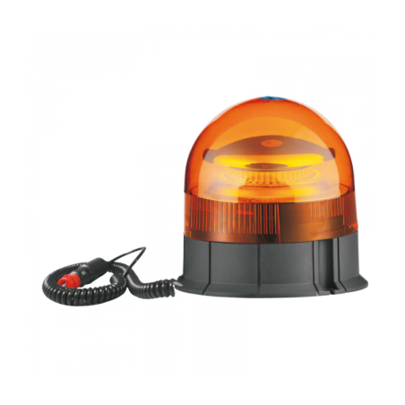 GYROPHARE MAGNETIQUE 45 LED 12 24V RB65 PRISE ALLUME CIGARE