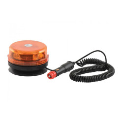 GYROPHARE A LED ROTATIF ORANGE CLASSE 3 MAGNETIQUE