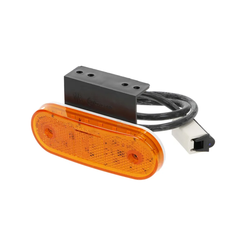 FEU DE GABARIT LED ORANGE RECTANGULAIRE JAEGER 12/24V 114X40X25MM