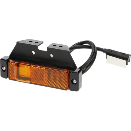 FEU DE GABARIT LED ORANGE RECTANGULAIRE JAEGER 12/24V 130X32X20.5MM