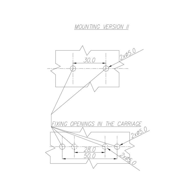 FEU DE GABARIT LED ORANGE RECTANGULAIRE JAEGER 12/24V 130X32X20.5MM