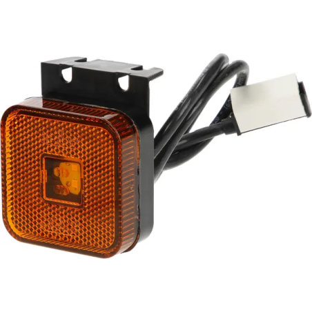 FEU DE GABARIT LED ORANGE CARRE JAEGER 12/24V 65X65X28MM