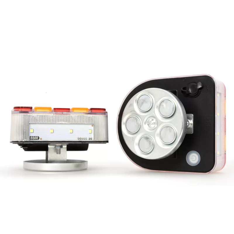 KIT D'ECLAIRAGE ARRIERE CONNIX A LED - WIFI - FIXATIONS MAGNETIQUES