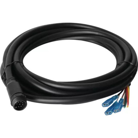 CABLE DE LIAISON MALE-COSSE 6,35 8 PIN (LONGUEUR AU CHOIX)