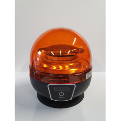 GYROPHARE LED RECHARGEABLE AUTONOMIE 5 HEURES