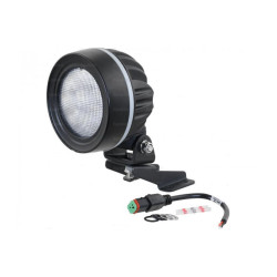 FEU DE TRAVAIL A LED ROND 4950 LUMENS ADAPTABLE JOHN DEERE FENDT NEW HOLLAND AL174364 G931901110012 84607497