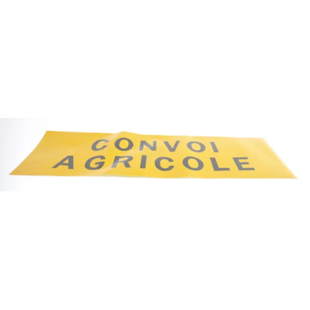 PANNEAU CONVOI AGRICOLE ADHESIF CLASSE 2 1200X400MM