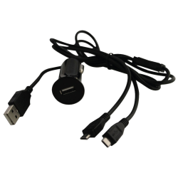 CABLE USB + PRISE USB 12V ALLUME CIGARE LIBERKIT