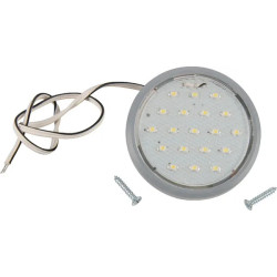 PLAFONNIER 19 LED 85 LUMENS ROND 58X58X6MM INTERIEUR CABINE