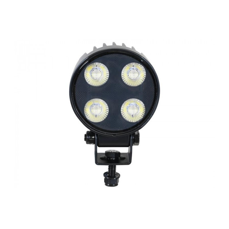 PHARE DE TRAVAIL LED ROND COMPACT 4650 LUMENS ECLAIRAGE LARGE