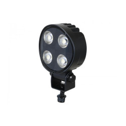 PHARE DE TRAVAIL LED ROND COMPACT 4650 LUMENS ECLAIRAGE LARGE