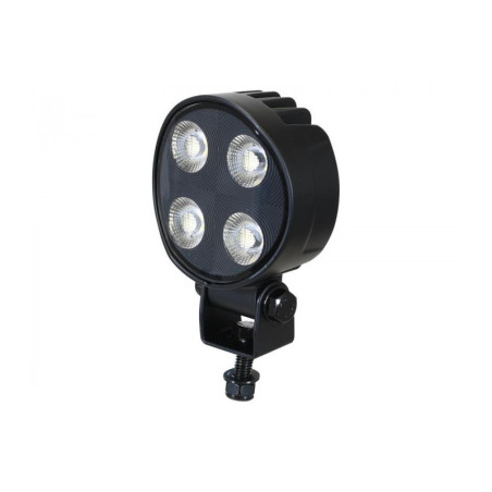 PHARE DE TRAVAIL LED ROND COMPACT 4650 LUMENS ECLAIRAGE LARGE