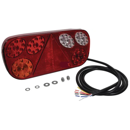 FEU ARRIERE LED 7 FONCTIONS 12/24V