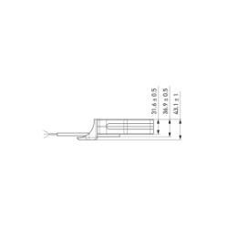 KIT DE 2 FEUX LED DE PENETRATION ORANGE MODULE CORNER 270 12/24V HELLA