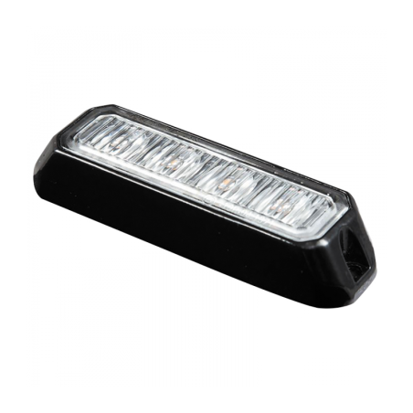 FEU DE PENETRATION 4 LED PLAT ROUGE 12/24V