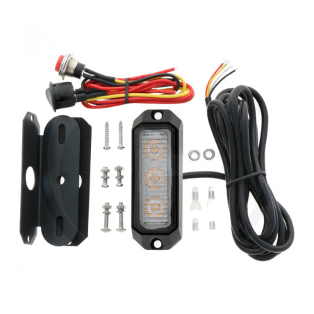 KIT COMPLET DISPOSITIF DE GABARIT 3 LED A FLASH ORANGE