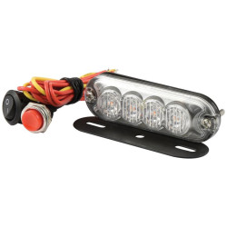 FEU DE PENETRATION ORANGE 4 LED INTERFERENCE CLASSE 3 TROIS FONCTIONS