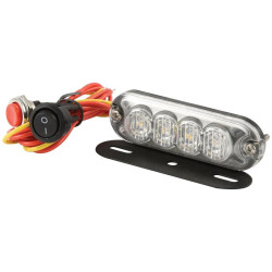 FEU DE PENETRATION BLANC 4 LED INTERFERENCE CLASSE 3 TROIS FONCTIONS