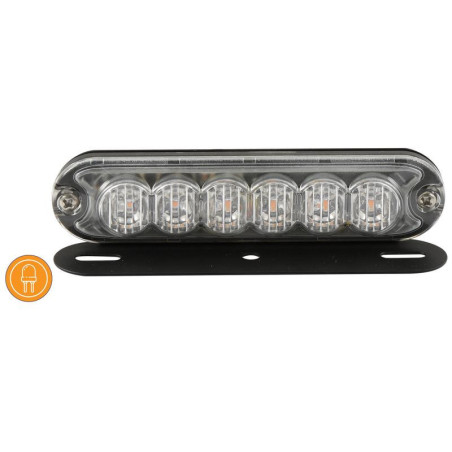 FEU DE PENETRATION ORANGE 6 LED INTERFERENCE CLASSE 3
