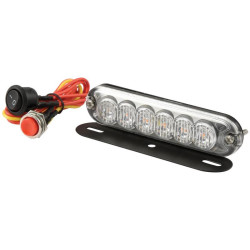 FEU DE PENETRATION ORANGE 6 LED INTERFERENCE CLASSE 3 TROIS FONCTIONS