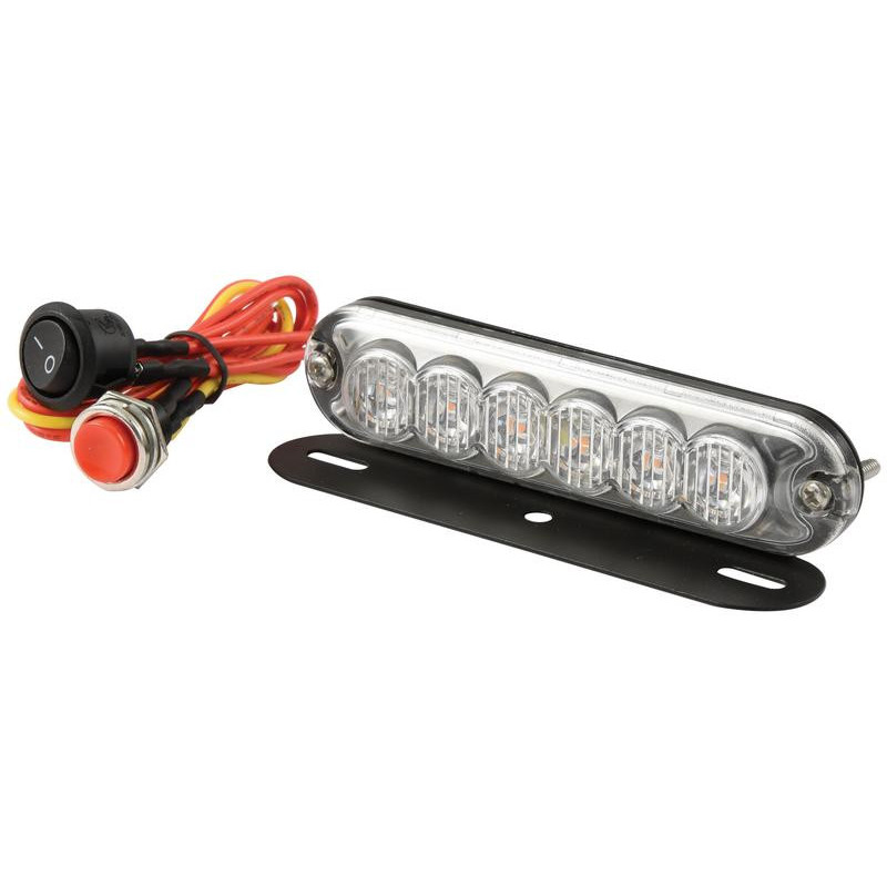 Feu de Pénétration Orange 6 LED - Classe 3 - Homologué R65 / R10