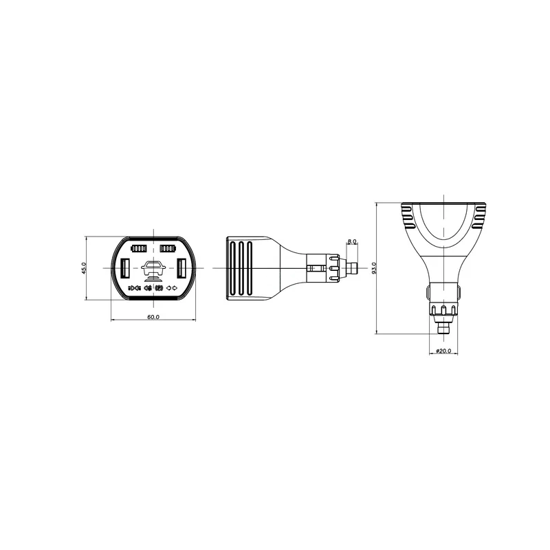 PRISE DE CHARGE POUR KIT SIGNALISATION SANS FIL TRIANGULAIRE