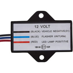 BOITIER RELAIS CLIGNOTANT LED 12V 87X73X29.5MM 4082300553949