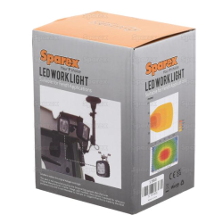 PHARE DE TRAVAIL CARRE 4 LED 4000 LUMENS ADAPTABLE FENDT