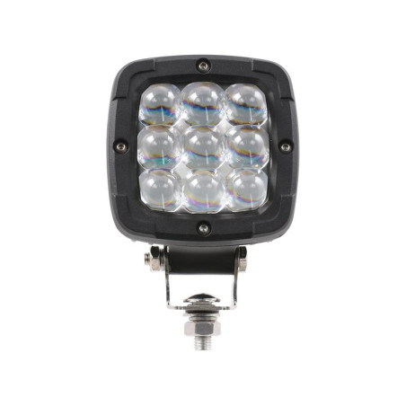 PHARE DE TRAVAIL CARRE 9 LED BLEU 400 LUMENS PULVERISATION OU CHARIOTS ELEVATEURS