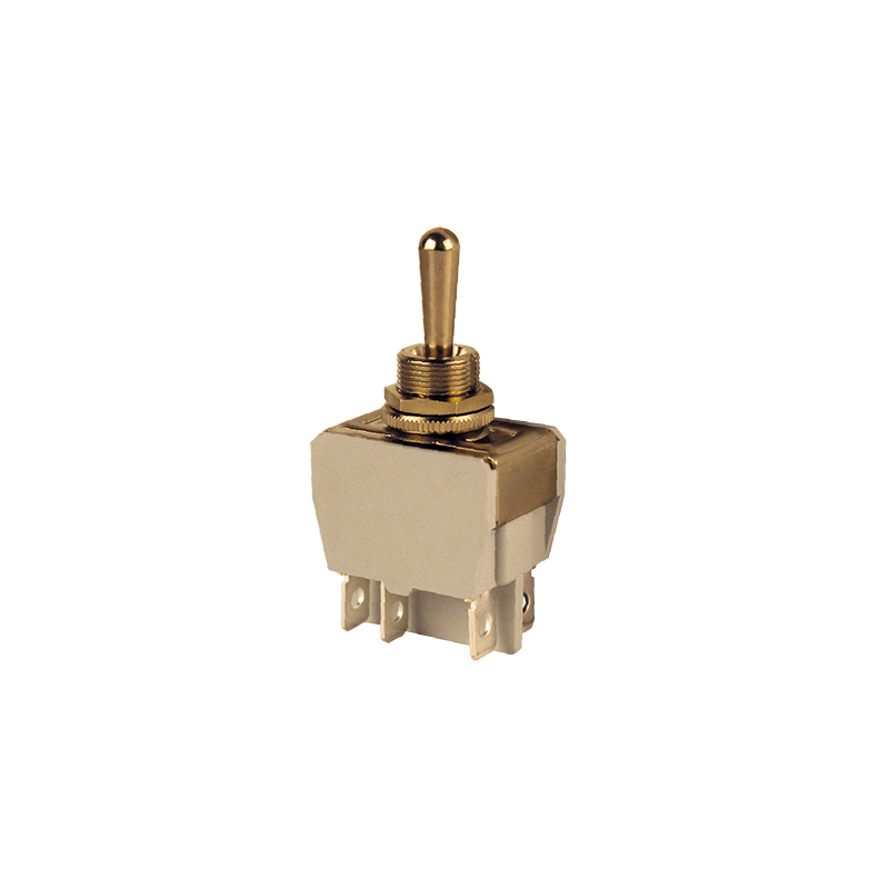 Interrupteur Levier Bipolaire ON/OFF/ON 15A 649H/2 | 6 Broches