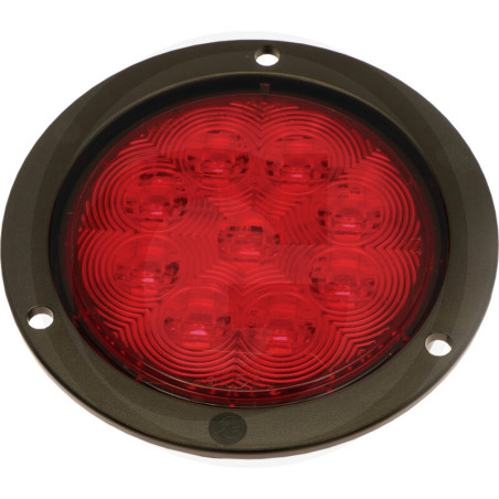 FEU ANTIBROUILLARD ARRIERE ROUGE LED 12/24V DIAMETRE 140MM ADAPTABLE MOFFET 501.999.1122