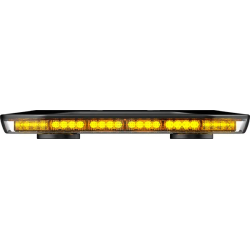 RAMPE DE SIGNALISATION ORANGE LED 2520 LUMENS 380X52MM 50W 12/24V R10 R65