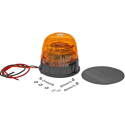 GYROPHARE LED ORANGE BOULONNE 12/24V 24W 140X130MM R65 8719493037425