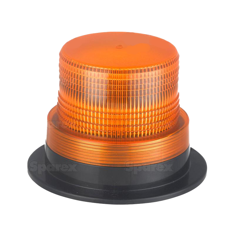 GYROPHARE LED ORANGE 1200 LUMENS CLASSE 3 12/24V 8W FIXATION 3 VIS 129X95MM