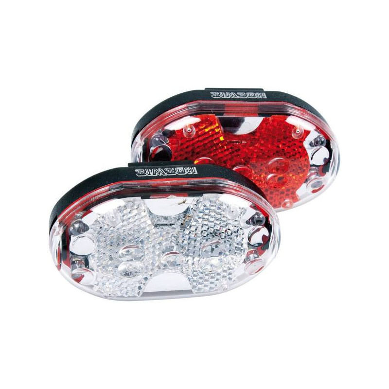 JEU DE PHARE LED AVANT ET ARRIERE 7 LED 8711646207570