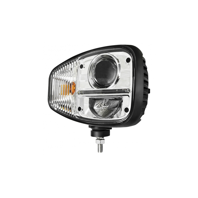 PHARE DE ROUTE DROIT LED 5 FONCTIONS 12/24V 2550-5100 LUMENS