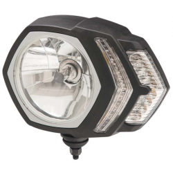 PHARE GAUCHE HYBRIDE LED 5 FONCTIONS 12V AMPOULE H4