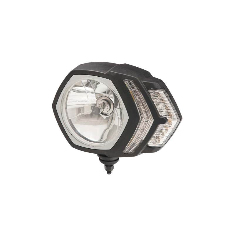 PHARE GAUCHE HYBRIDE LED 5 FONCTIONS 12V AMPOULE H4