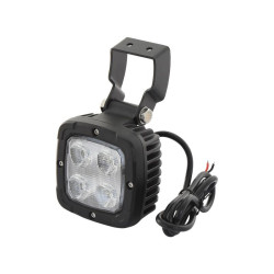 PHARE DE TRAVAIL CARRE 4 LED 4000 LUMENS ECLAIRAGE LARGE ADAPTABLE FENDT