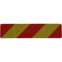 PANNEAU DE SIGNALISATION 566X132MM GAUCHE RECTANGULAIRE EN ALUMINIUM