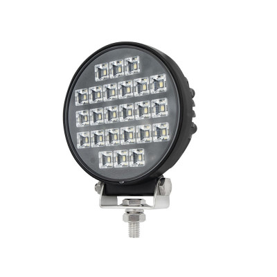 PHARE DE TRAVAIL ROND 24 LED 1920 LUMENS ECLAIRAGE LARGE