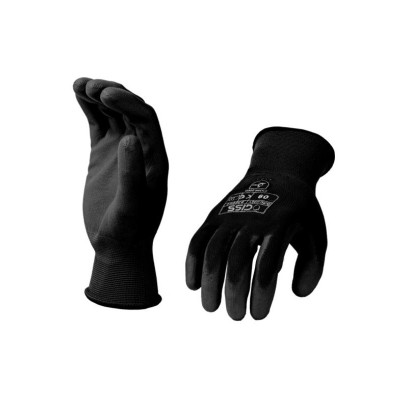 LOT DE 12 PAIRES DE GANTS G-PU BLACK MÉCANICIEN TRICOTE ENDUIT