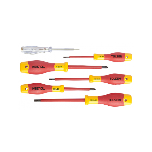 KIT 6 TOURNEVIS ELECTRICIEN