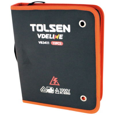 KIT 11 OUTILS ISOLES TOLSEN 1000V VDE